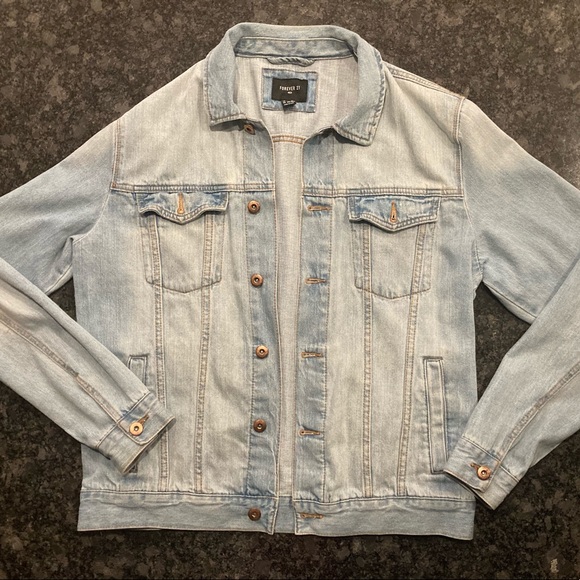 Men’s Forever 21 Denim Jacket - Picture 1 of 2